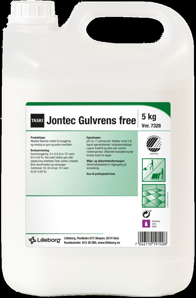 TASKI JONTEC GULVRENS FREE 3x5kg
